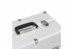 Sminkeveske 37x24x35 Cm Sølv Aluminium