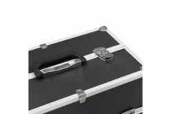 Sminkeveske 37x24x35 Cm Svart Aluminium