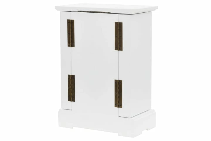 Smykkeskrin Med Speil MDF 25x13,5x34 Cm - Bilde 2