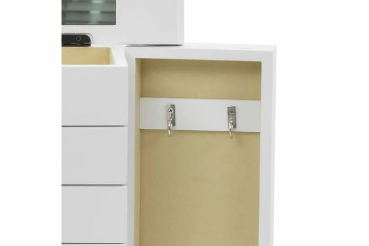 Smykkeskrin Med Speil MDF 25x13,5x34 Cm - Bilde 11