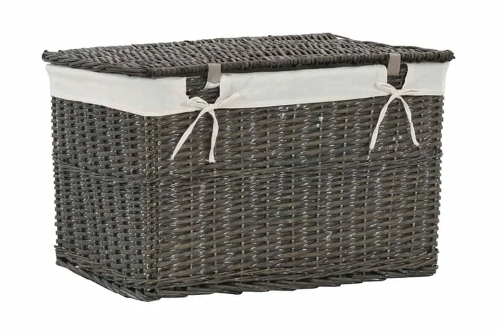 Stablebart Kurvsett 6 Stk Grå Naturlig Seljetre - Bilde 5