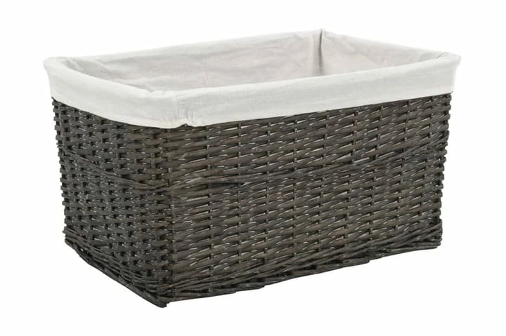 Stablebart Kurvsett 6 Stk Grå Naturlig Seljetre - Bilde 8