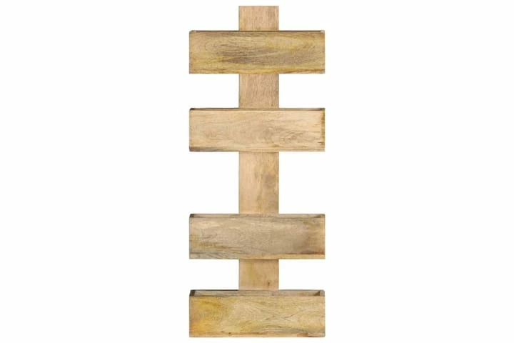 Vegghengt Magasinhylle 30x11x72 Cm Heltre Mango - Bilde 9