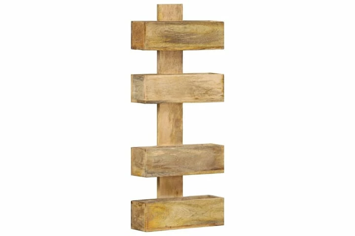 Vegghengt Magasinhylle 30x11x72 Cm Heltre Mango - Bilde 20