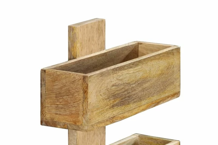 Vegghengt Magasinhylle 30x11x72 Cm Heltre Mango - Bilde 13