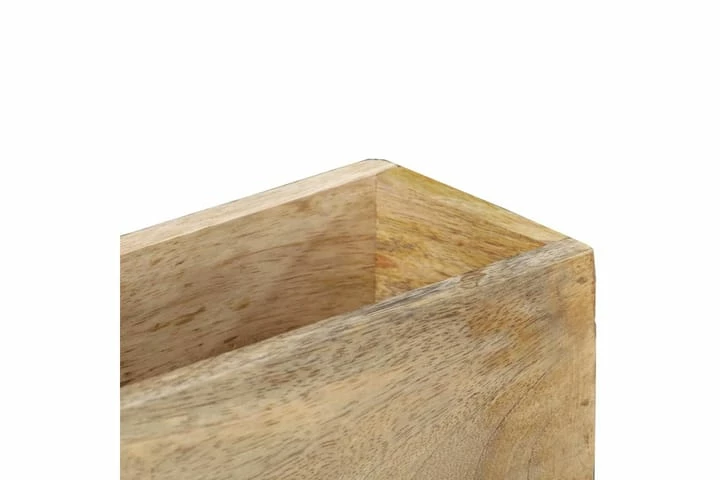Vegghengt Magasinhylle 30x11x72 Cm Heltre Mango - Bilde 10