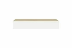 Veggmonterte Skuffehyller 2 Stk Eik Og 60x23,5x10 Cm MDF