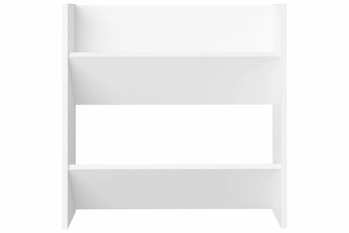 Veggskoskap 4 Stk Hvit 60x18x60 Cm Sponplater